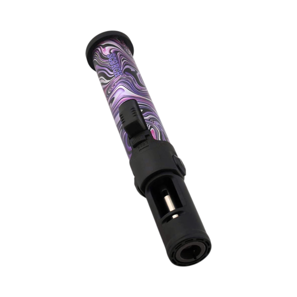 Scorch Mix Painting Torch Lighter Single Flame-Purple