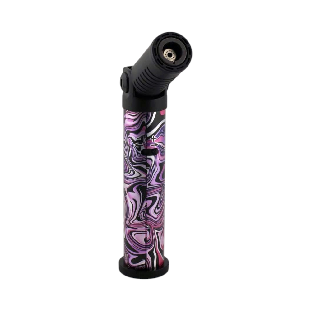Scorch Mix Painting Torch Lighter Single Flame-Purple