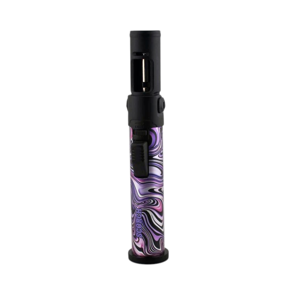 Scorch Mix Painting Torch Lighter Single Flame-Purple