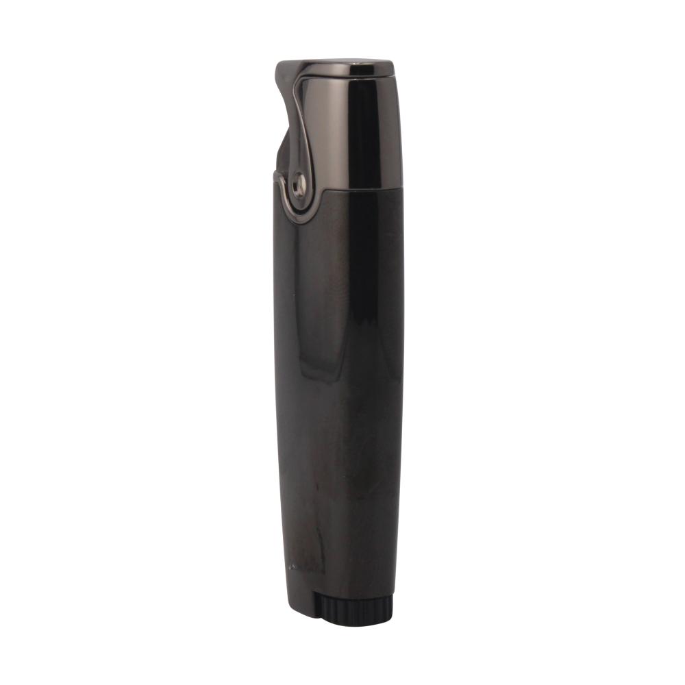 Scorch Modern Design Torch Lighter Single Flame-Black