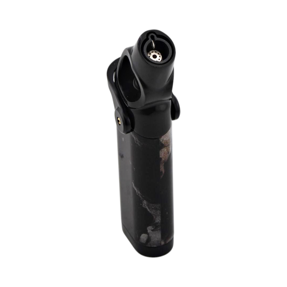 Scorch Ocean Marble Torch Lighter Single Flame-Black