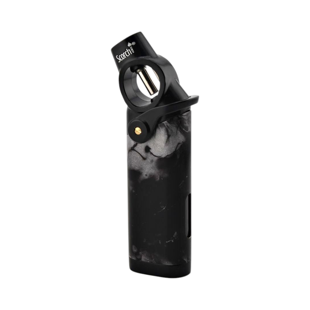 Scorch Ocean Marble Torch Lighter Single Flame-Black