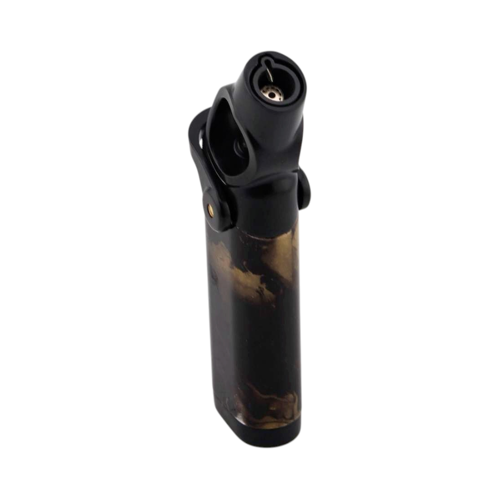 Scorch Ocean Marble Torch Lighter Single Flame-Gold