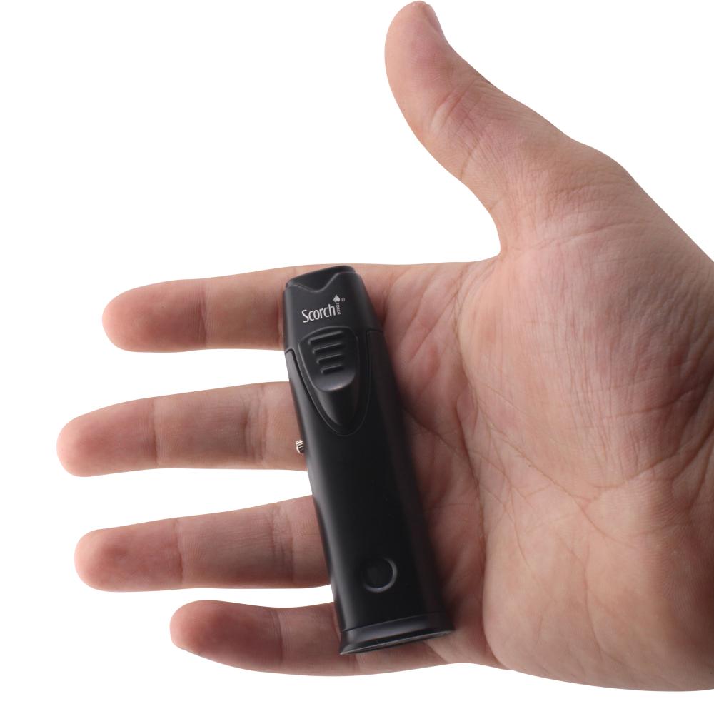 Scorch Orion Torch Lighter Double Flame-Black