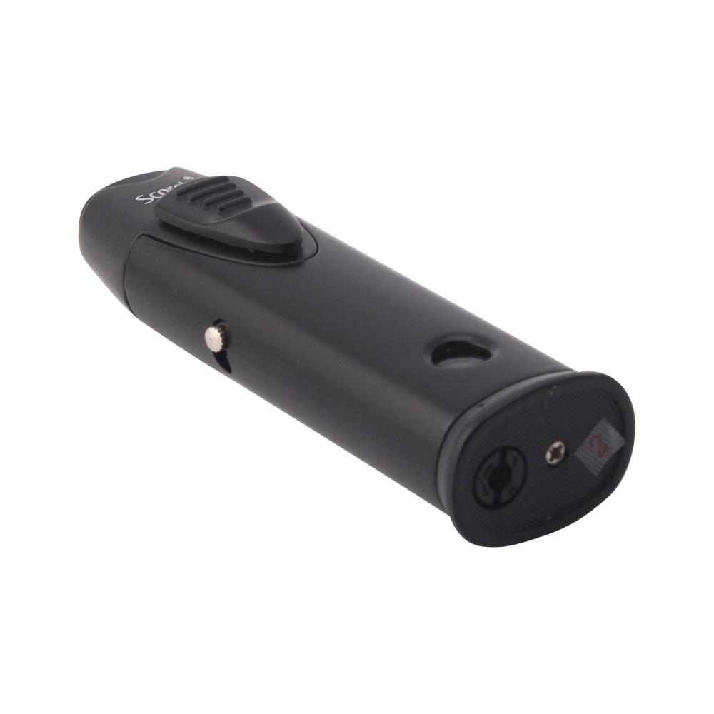 Scorch Orion Torch Lighter Double Flame-Black