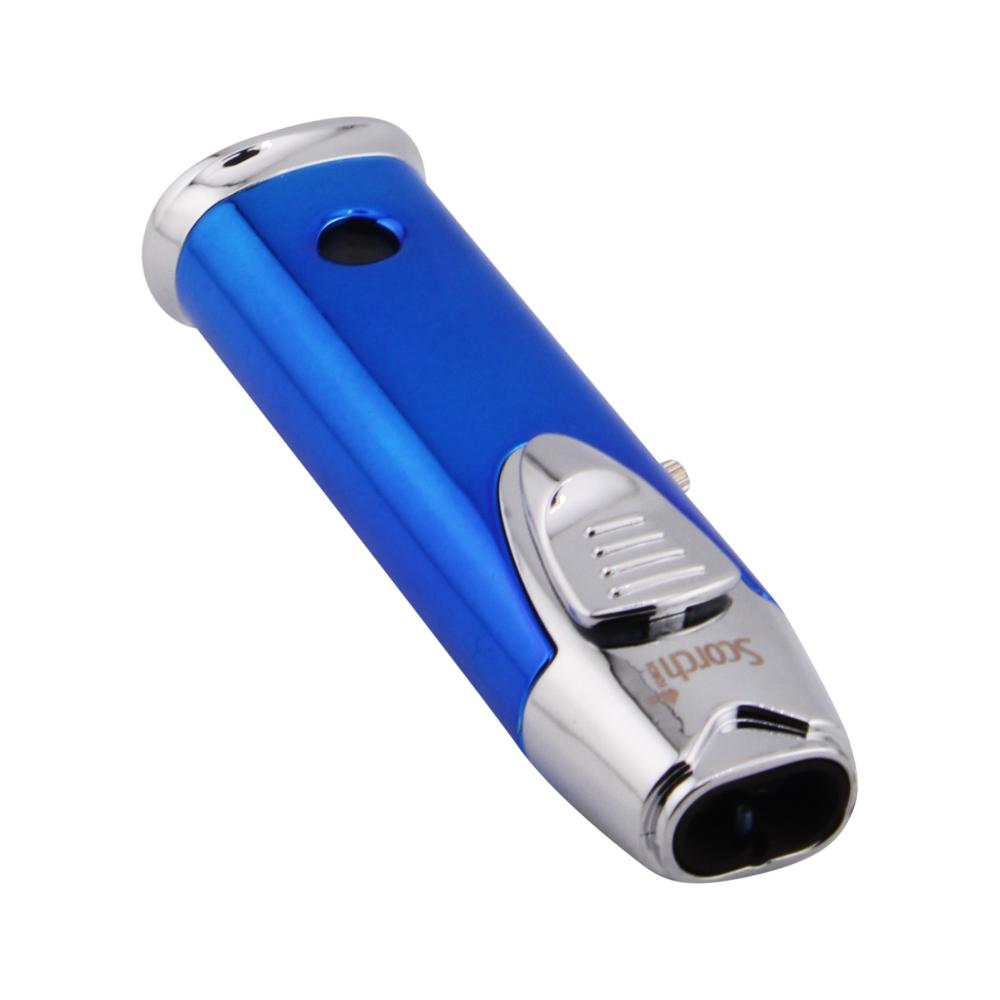 Scorch Orion Torch Lighter Double Flame-Blue