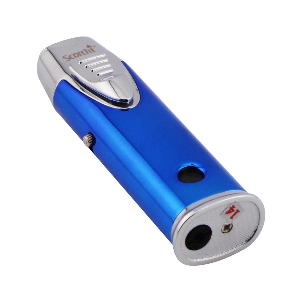 Scorch Orion Torch Lighter Double Flame-Blue