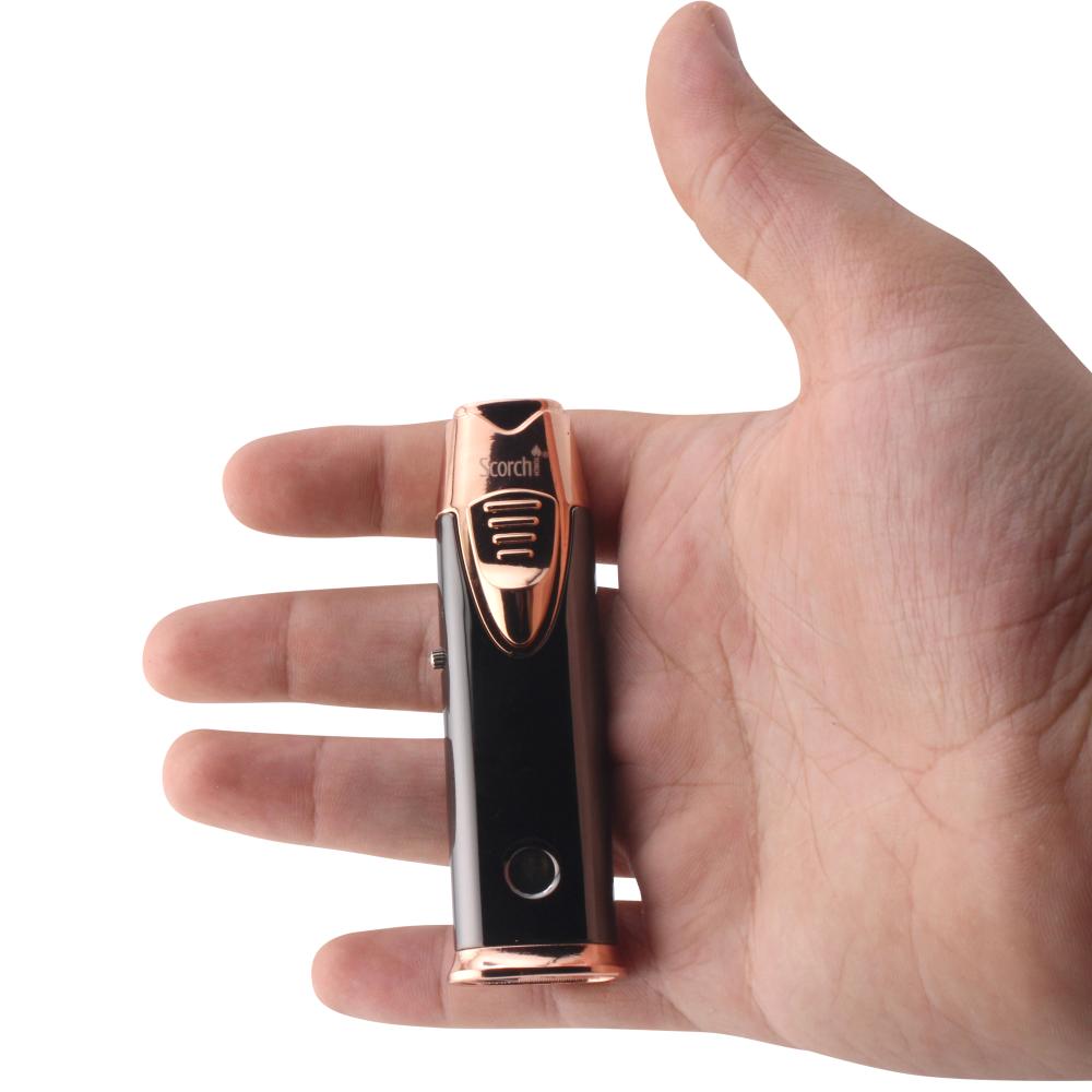 Scorch Orion Torch Lighter Double Flame-Silver