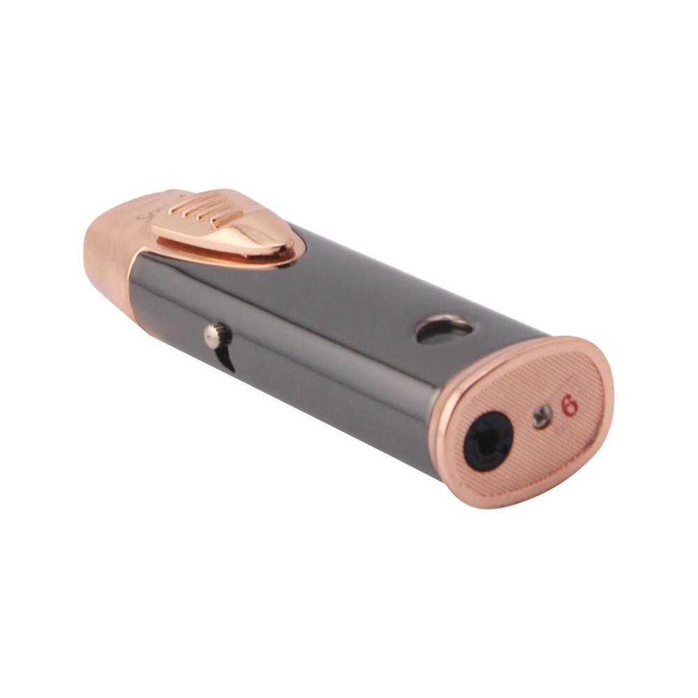 Scorch Orion Torch Lighter Double Flame-Silver