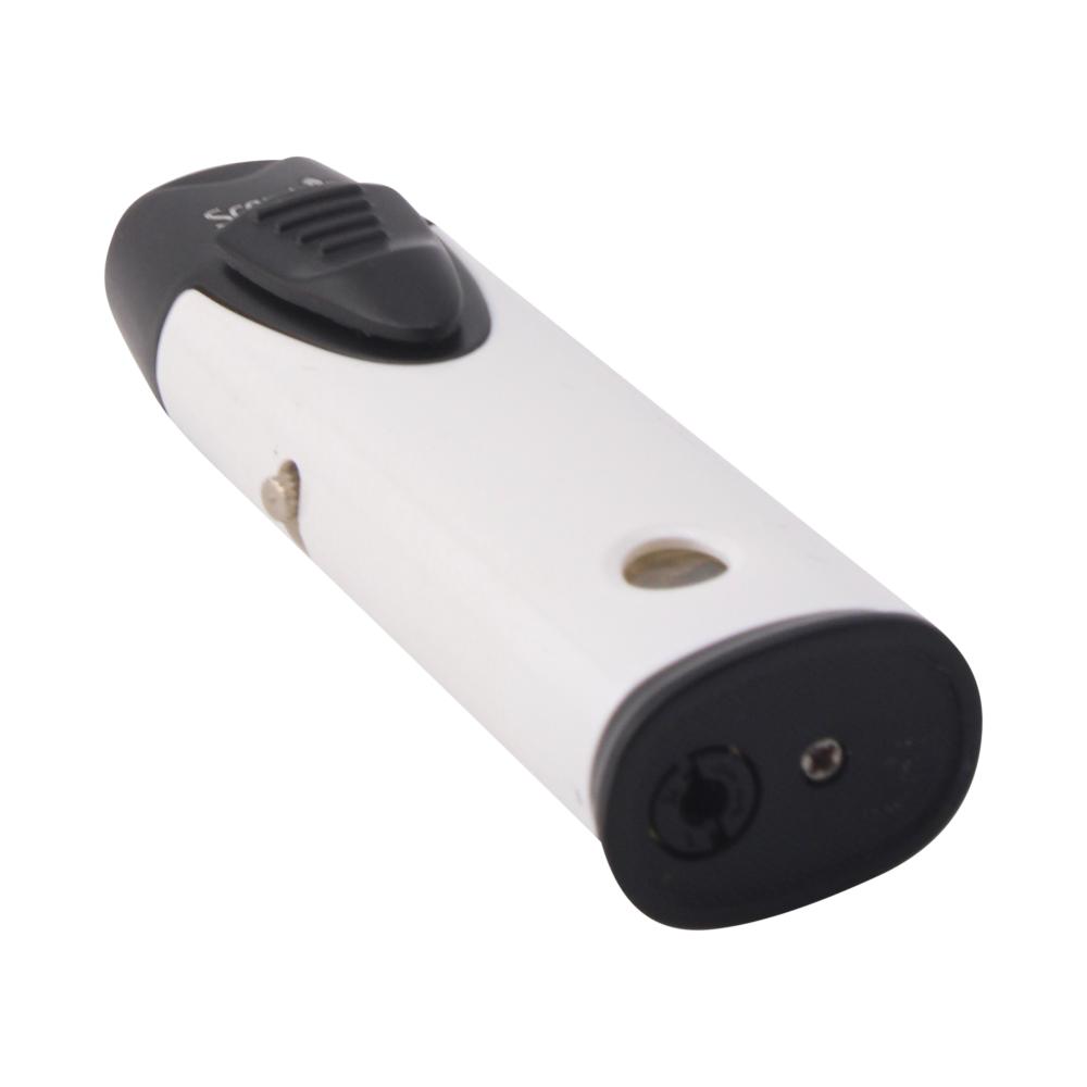 Scorch Orion Torch Lighter Double Flame-White