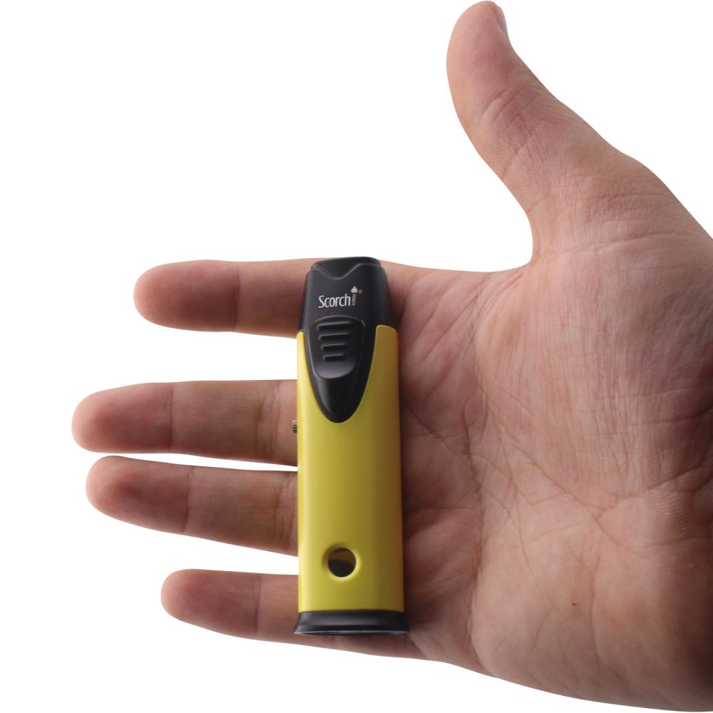 Scorch Orion Torch Lighter Double Flame-Yellow