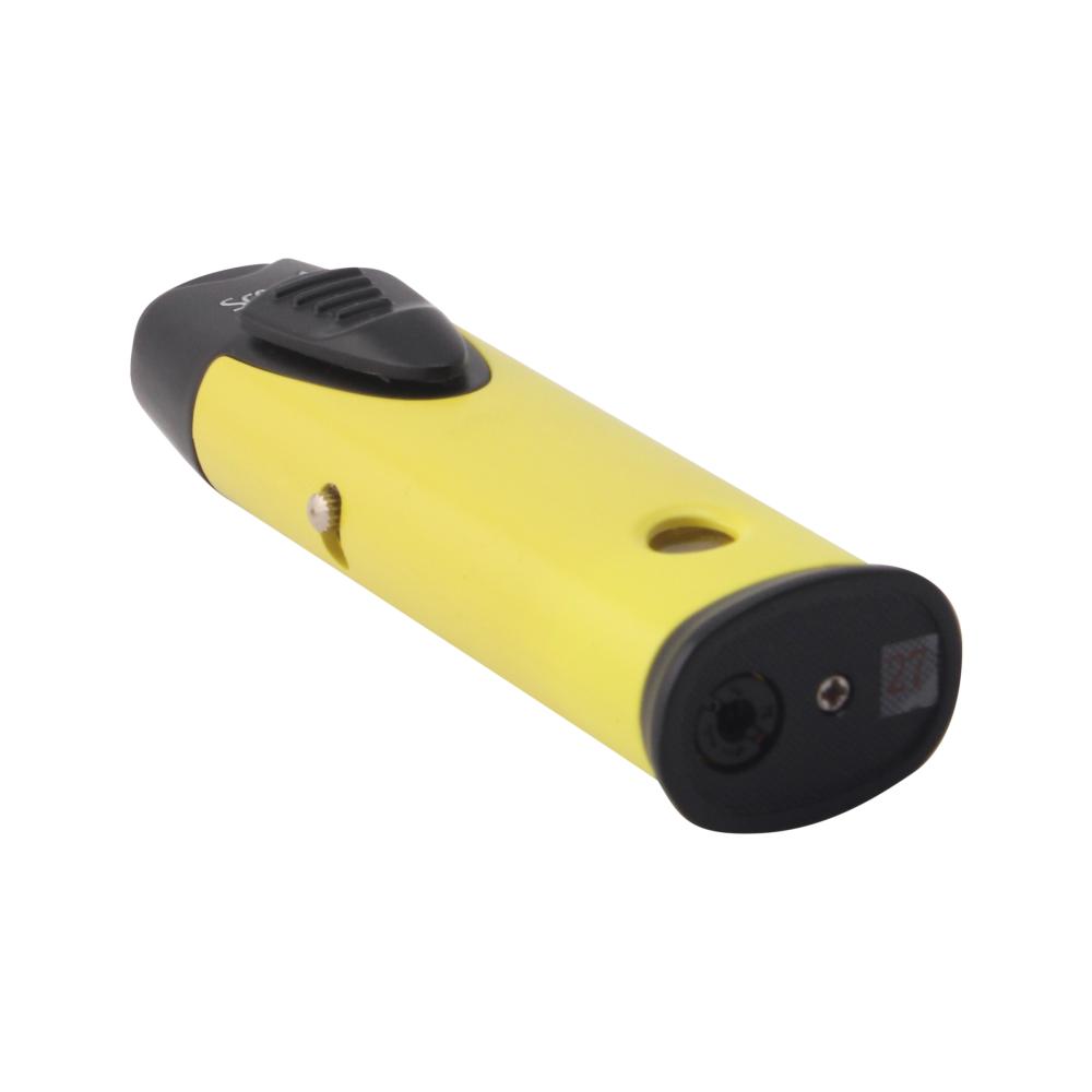 Scorch Orion Torch Lighter Double Flame-Yellow