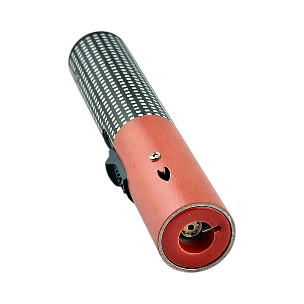 Scorch P Mix Design Torch Lighter Single Flame-Red Mix