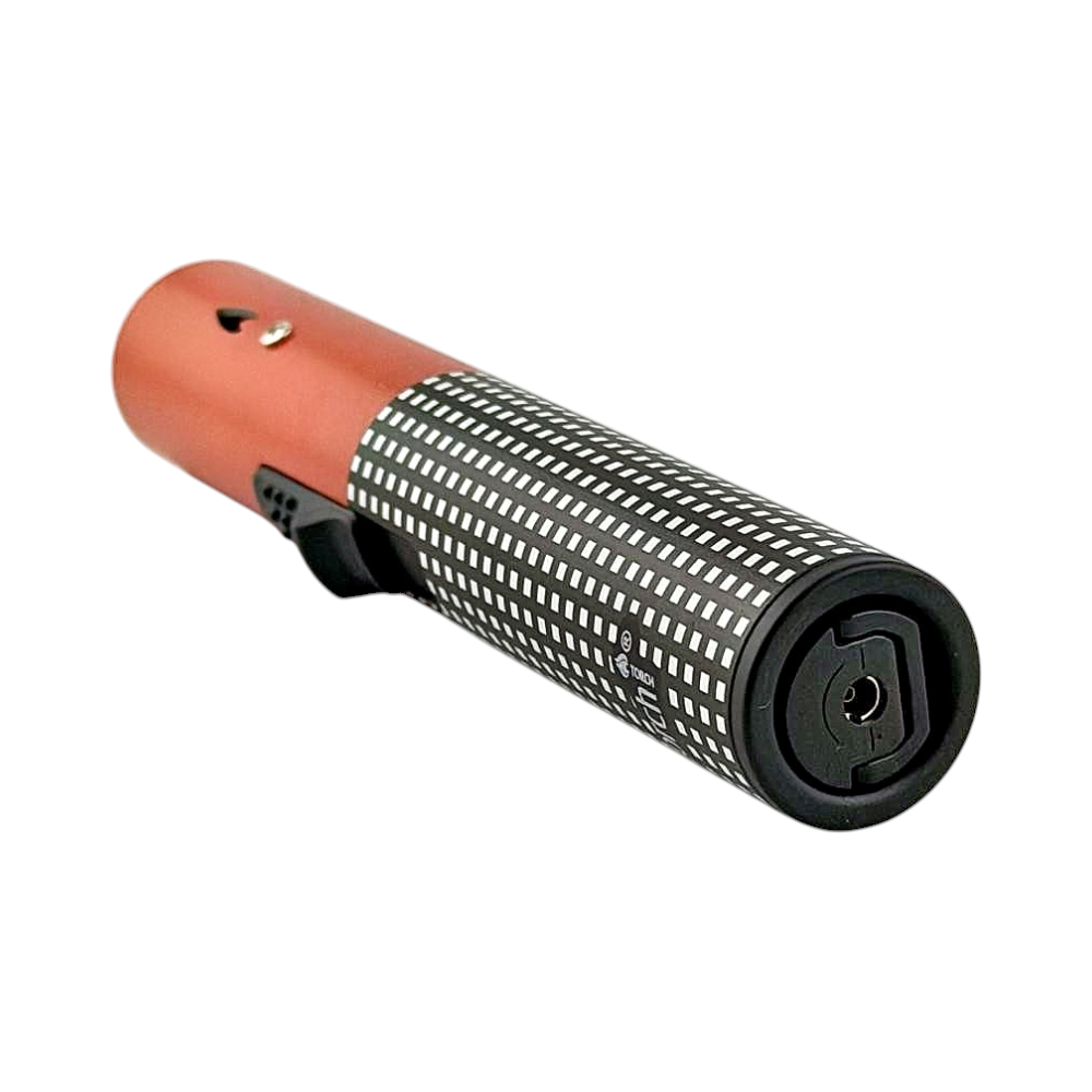 Scorch P Mix Design Torch Lighter Single Flame-Red Mix