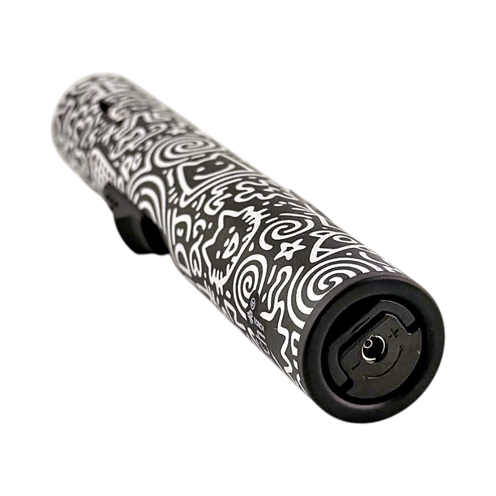 Scorch P Mix Design Torch Lighter Single Flame-White Mix