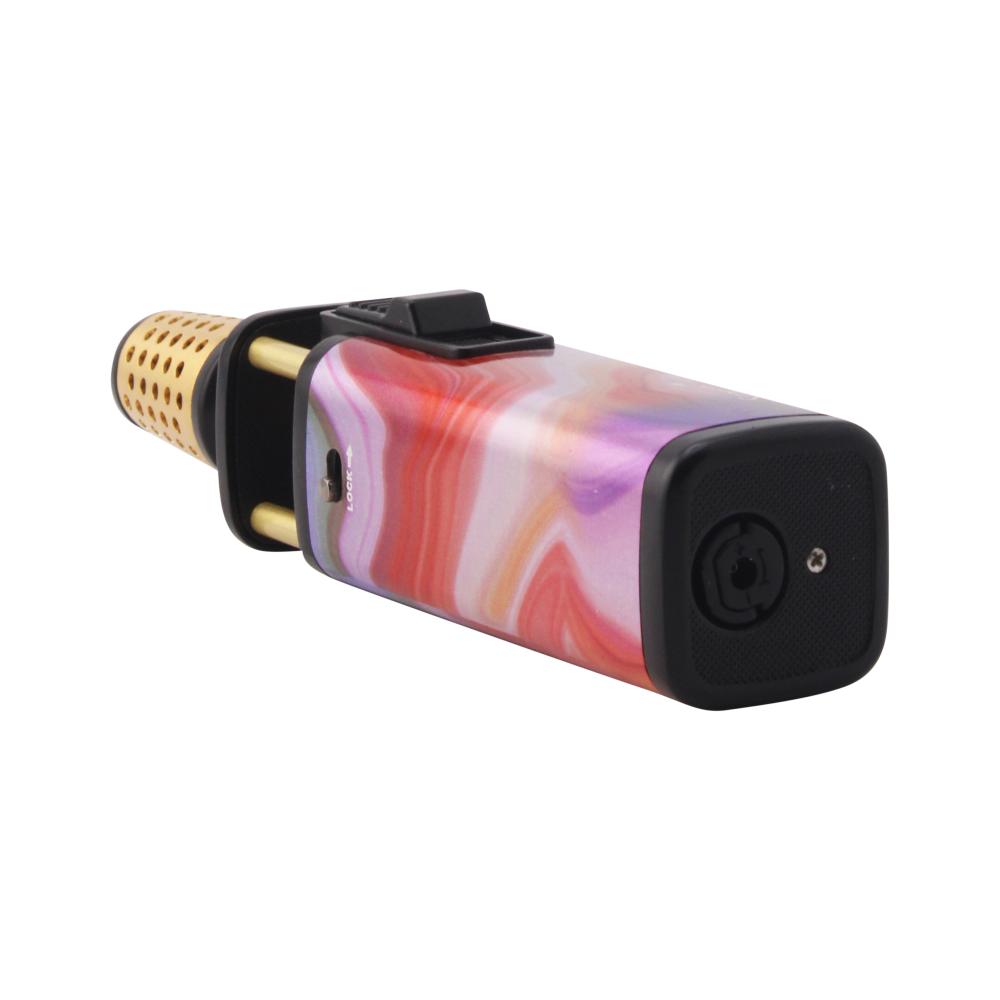 Scorch Platinum Design Torch Lighter Single Flame-Purple