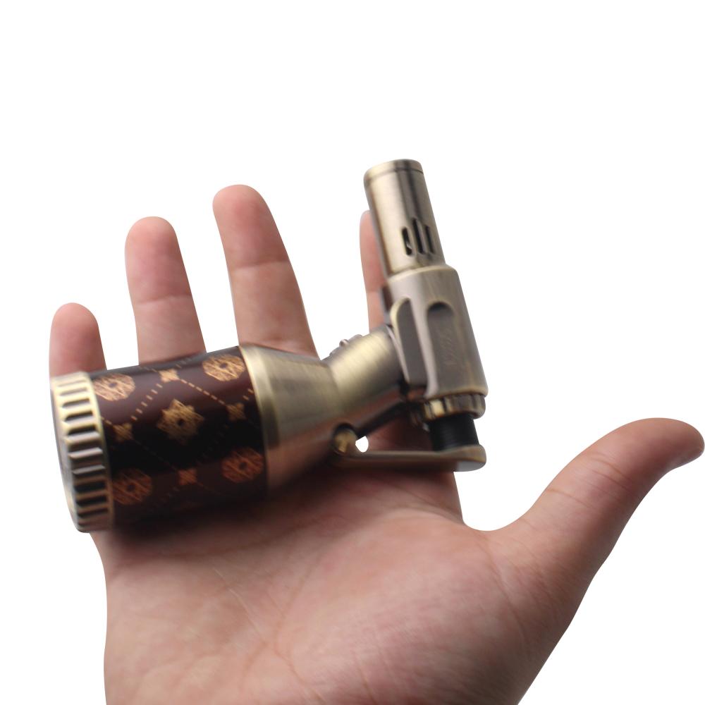 Scorch Pro Grip Single Flame Torch Lighter-Gold
