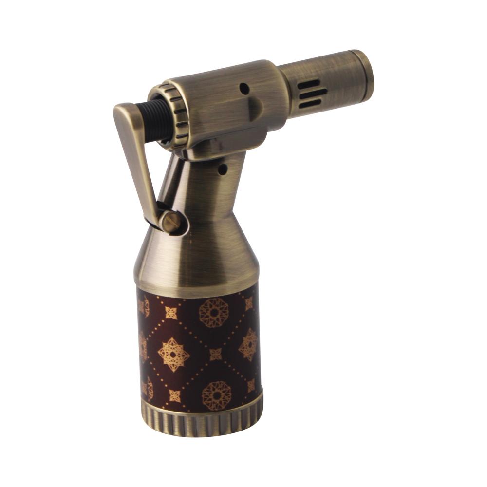 Scorch Pro Grip Single Flame Torch Lighter-Gold