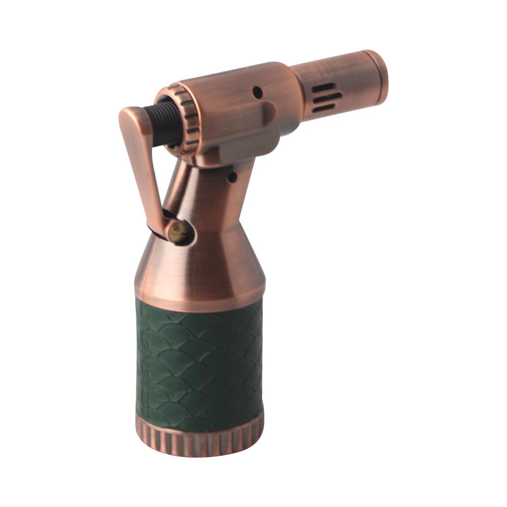 Scorch Pro Grip Single Flame Torch Lighter-Green