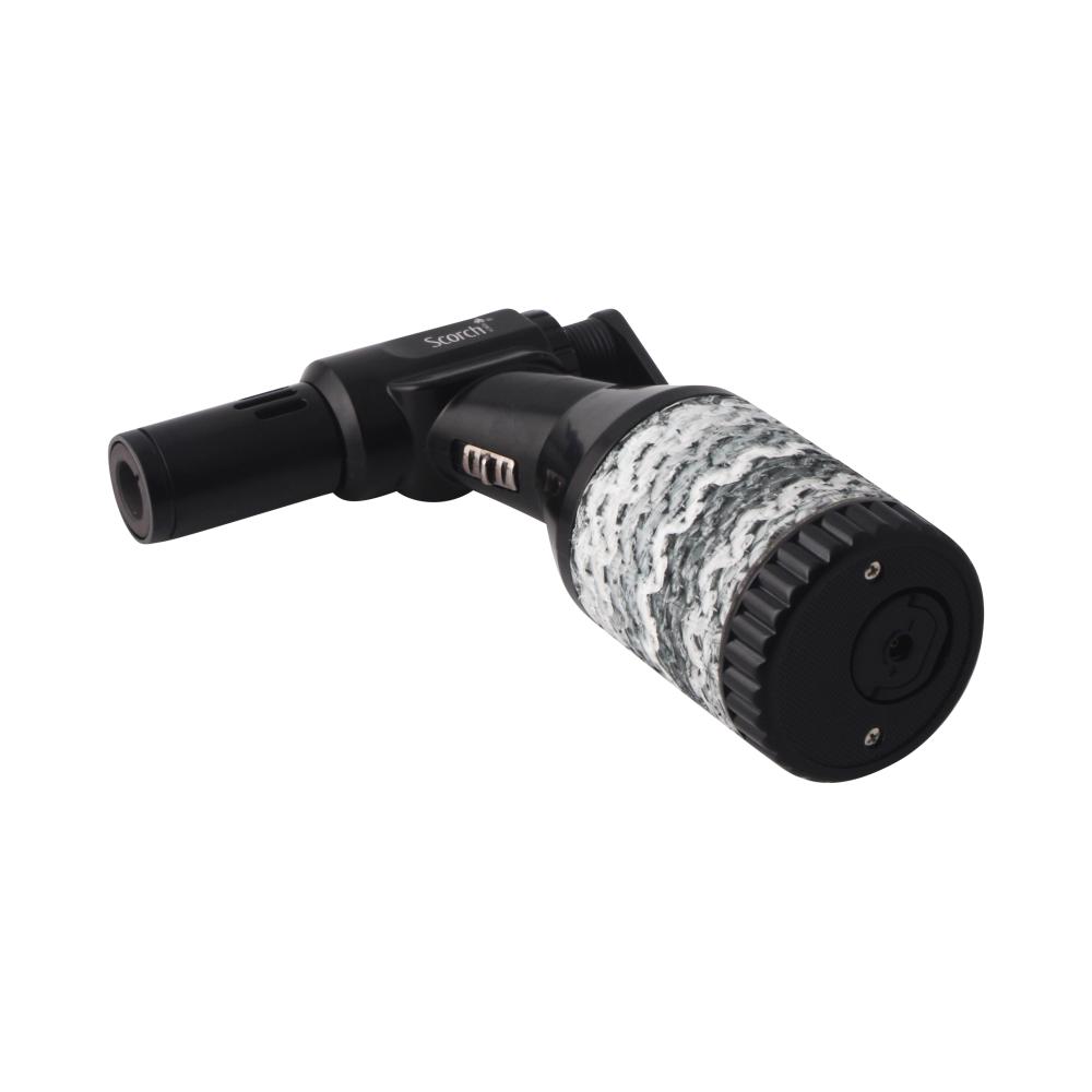 Scorch Pro Grip Single Flame Torch Lighter-White