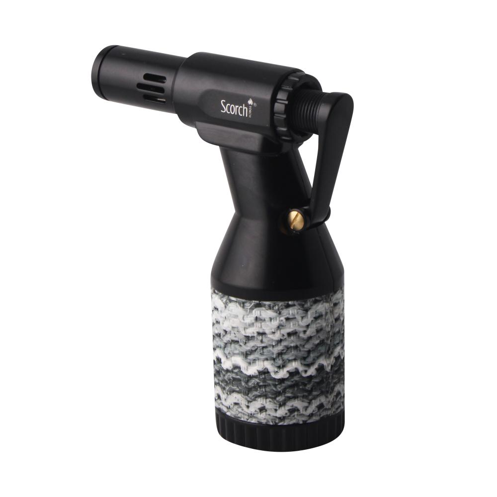 Scorch Pro Grip Single Flame Torch Lighter-White