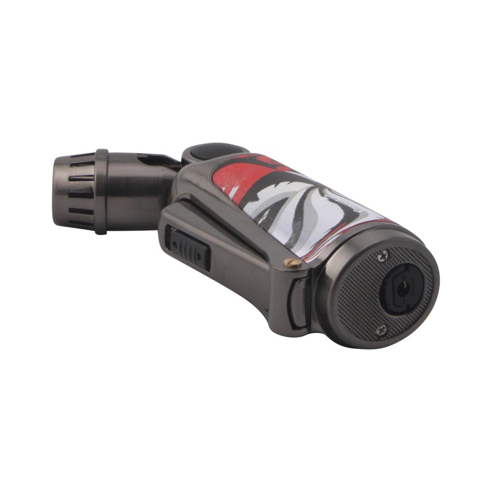 Scorch Reaper Adjustable Single Flame Torch Lighter-Black