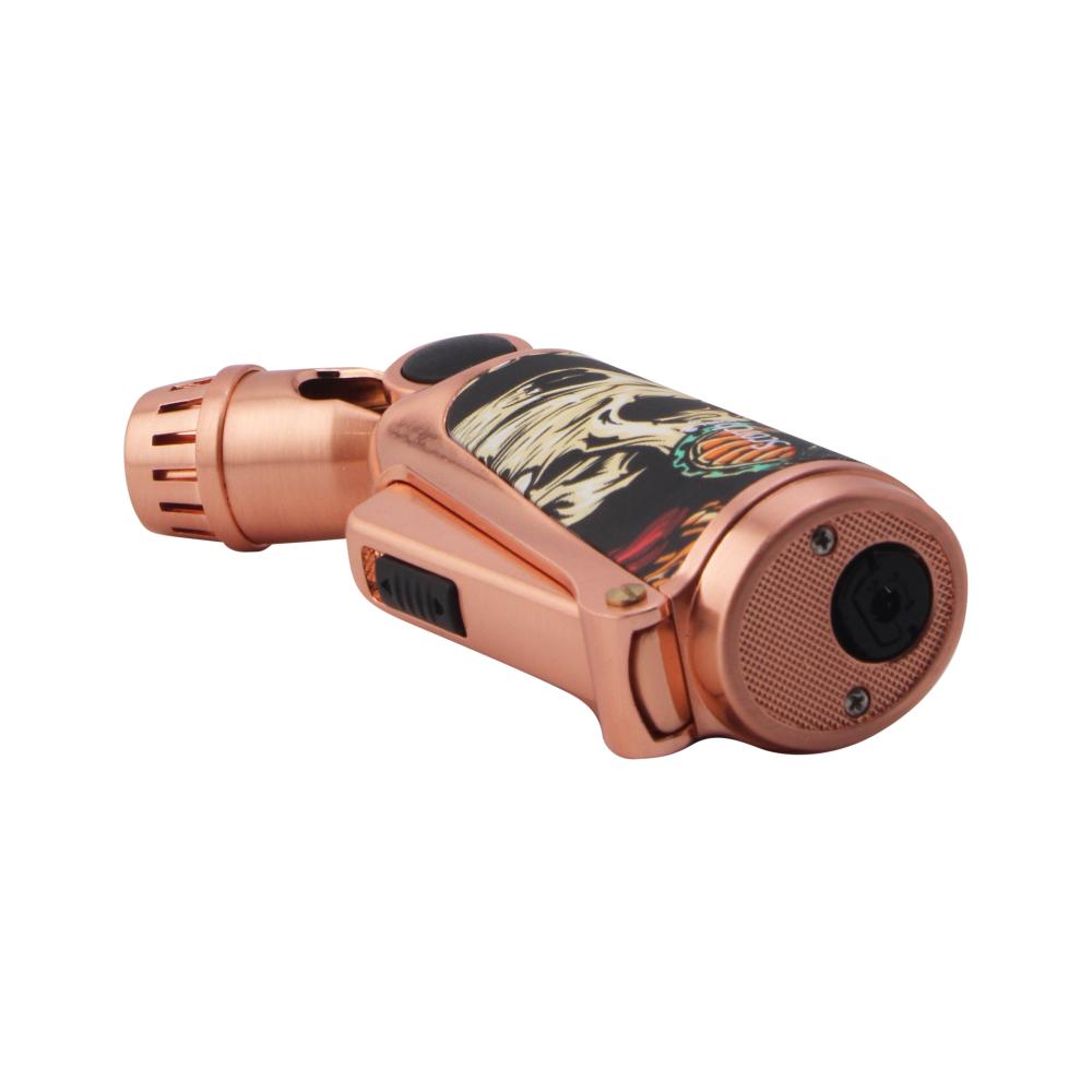 Scorch Reaper Adjustable Single Flame Torch Lighter-Rose Gold