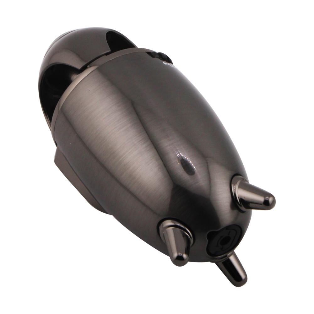 Scorch Rocket Design Torch Lighter Single Flame-Black