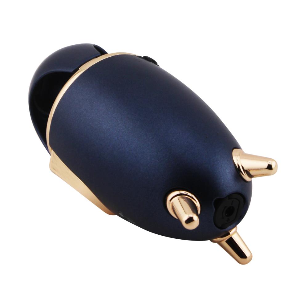 Scorch Rocket Design Torch Lighter Single Flame-Blue