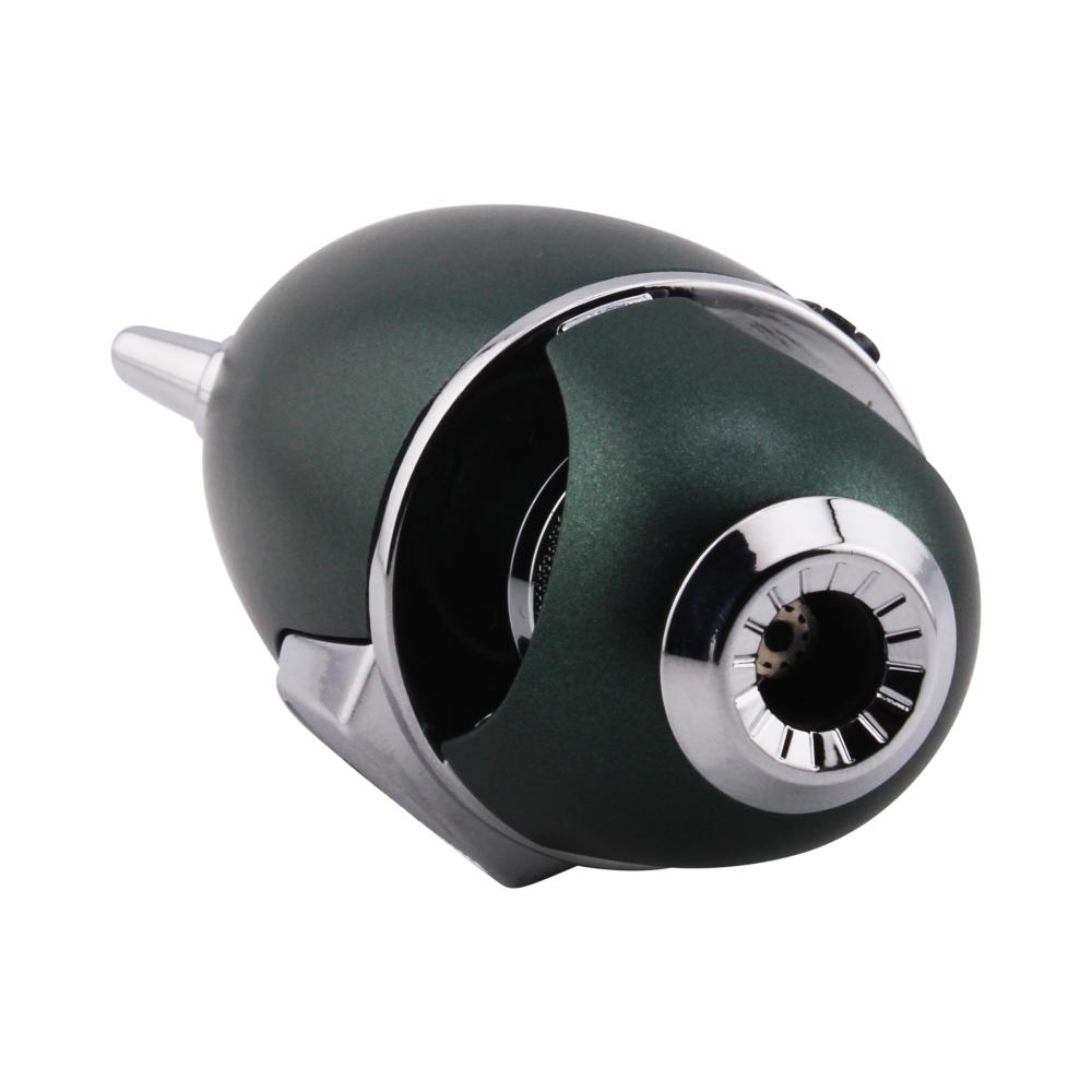 Scorch Rocket Design Torch Lighter Single Flame-Dark Green