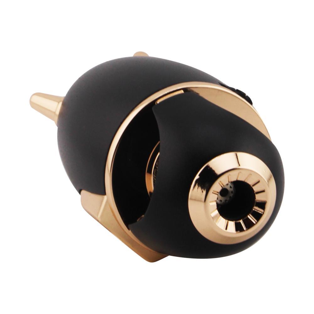 Scorch Rocket Design Torch Lighter Single Flame-Matte Black