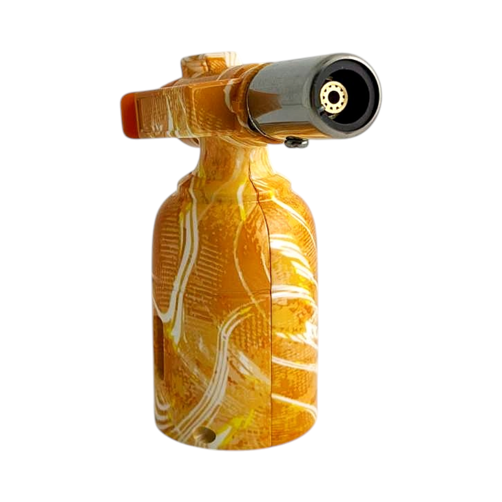 Scorch S Mix Design Torch Lighter Single Flame-Orange