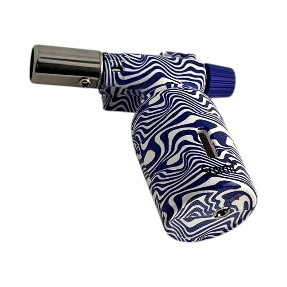 Scorch S Mix Design Torch Lighter Single Flame-Purple