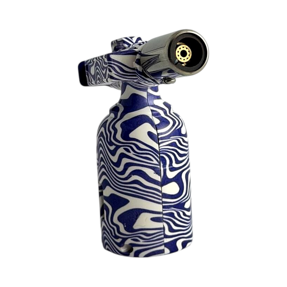 Scorch S Mix Design Torch Lighter Single Flame-Purple