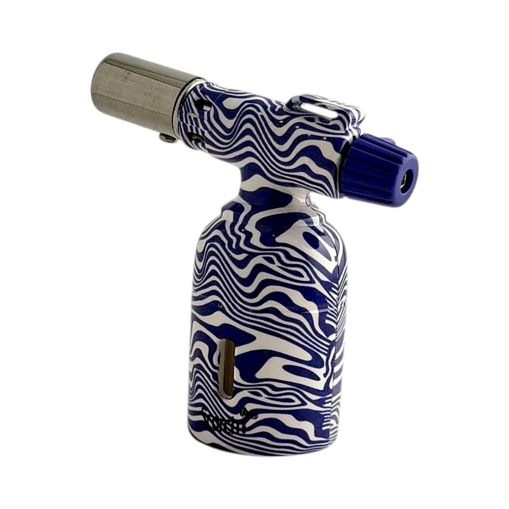 Scorch S Mix Design Torch Lighter Single Flame-Purple