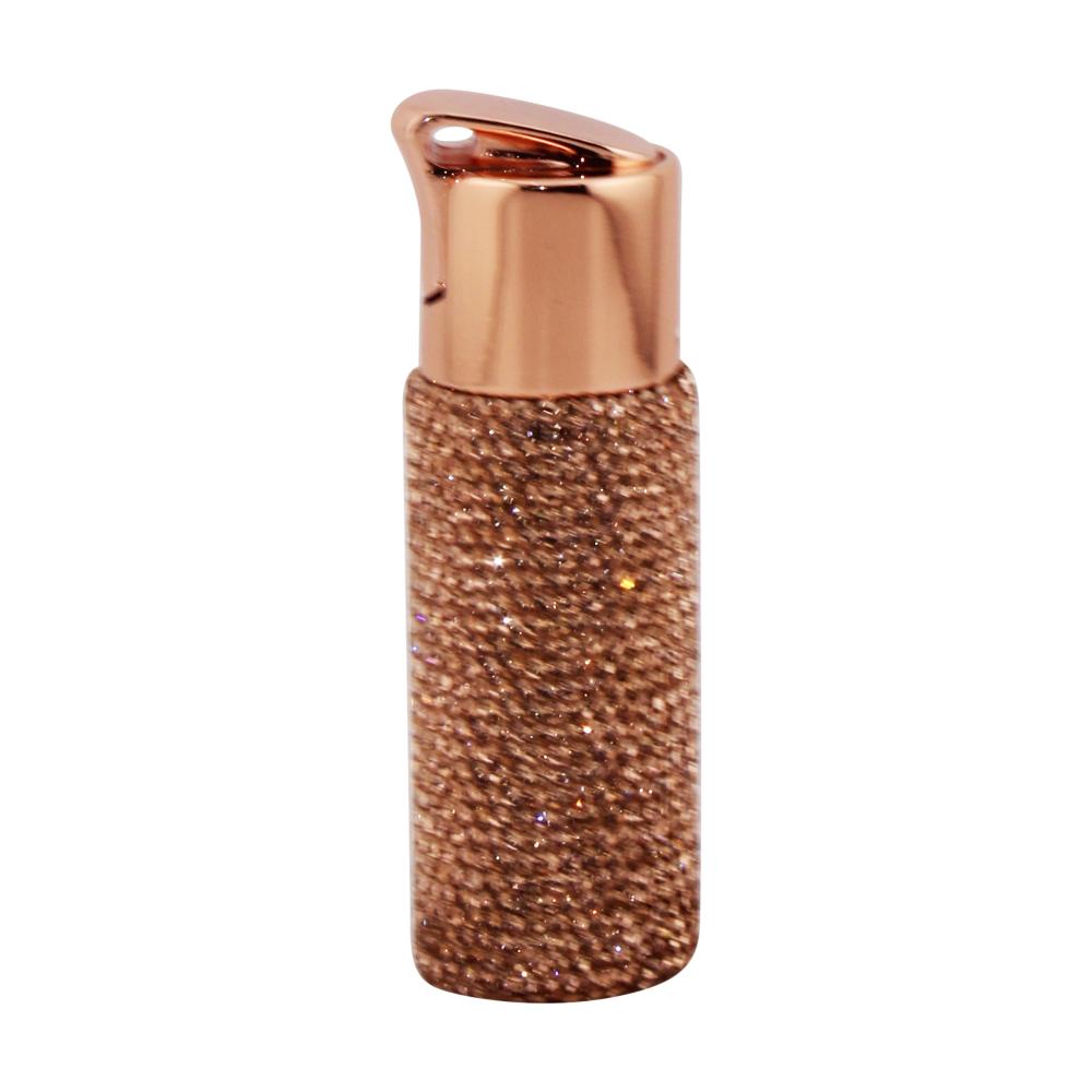 Scorch Shiny Torch Lighter Single Flame-Rose Gold