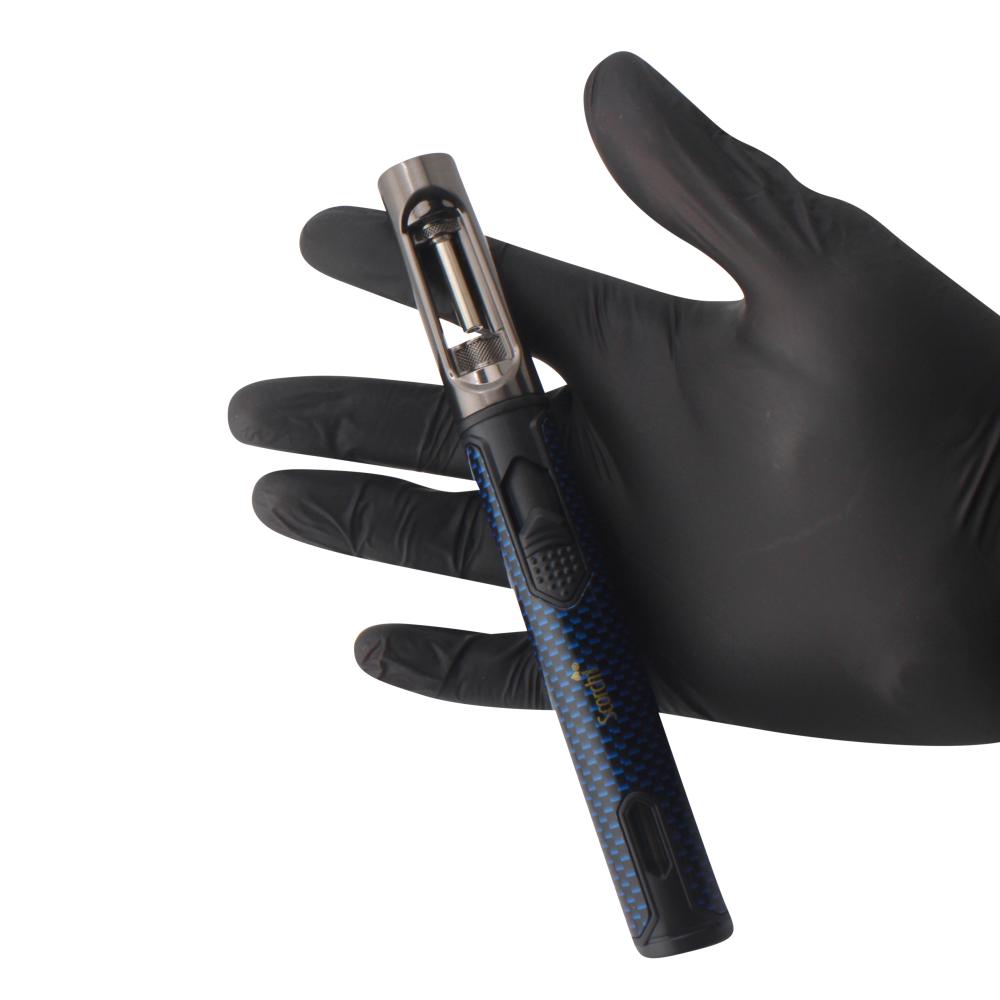 Scorch Slim Pencil Single Flame Torch Lighter-Blue