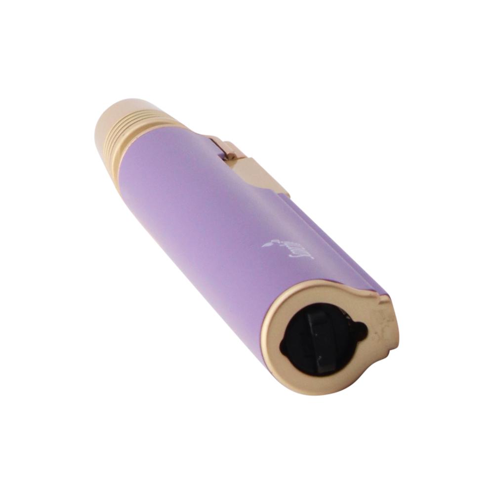 Scorch Slim Single Flame Torch Lighter-Purple