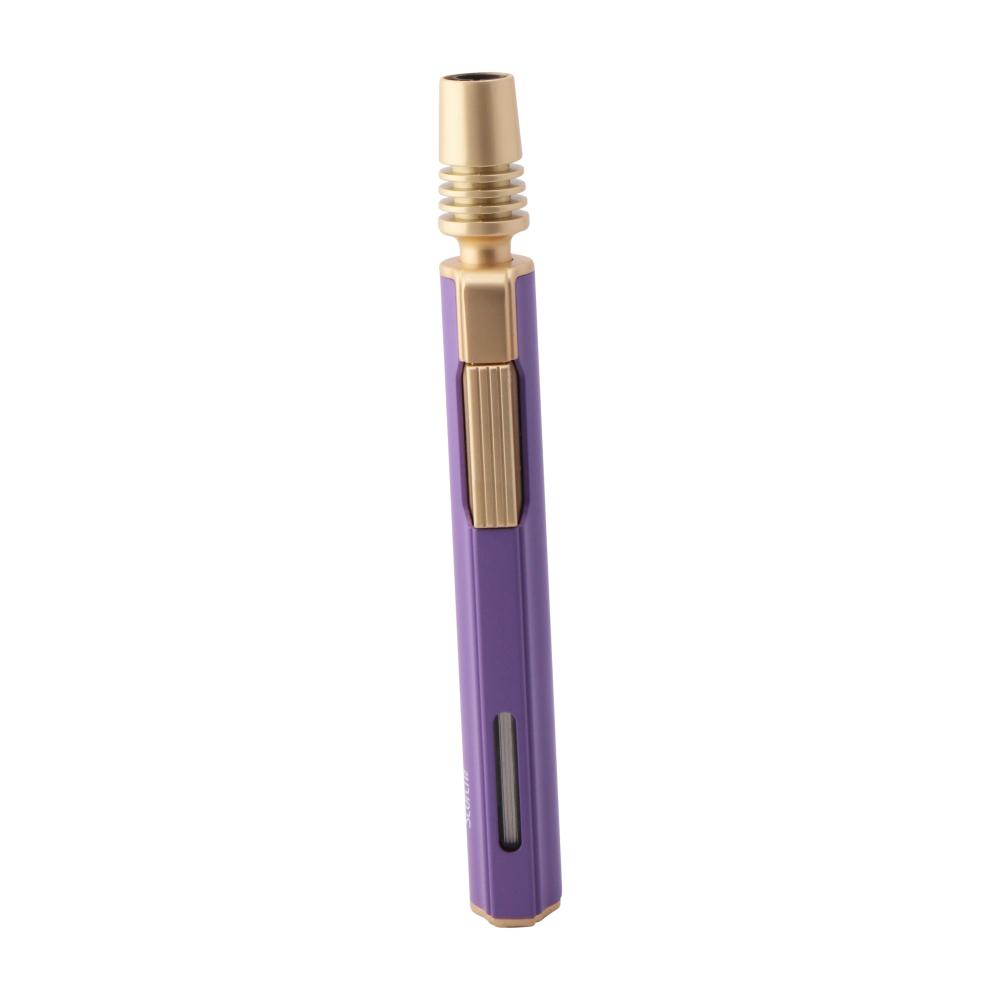 Scorch Slim Single Flame Torch Lighter-Purple