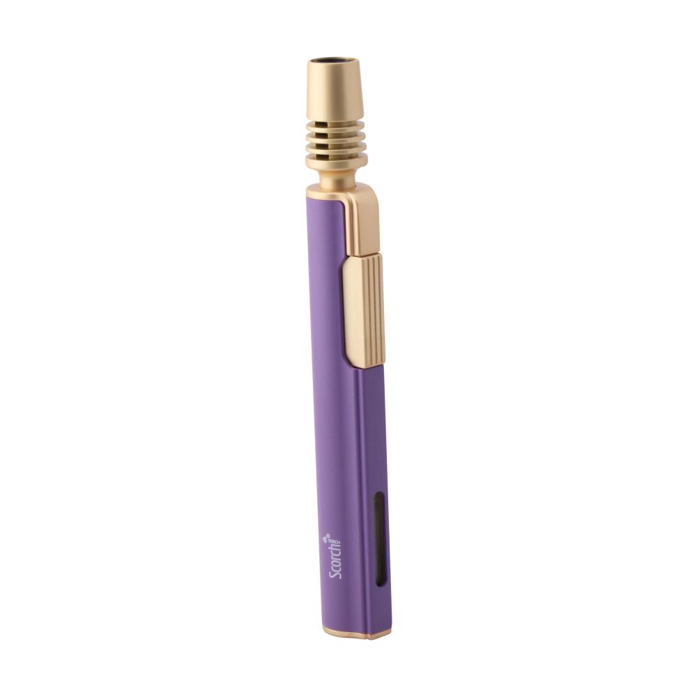 Scorch Slim Single Flame Torch Lighter-Purple