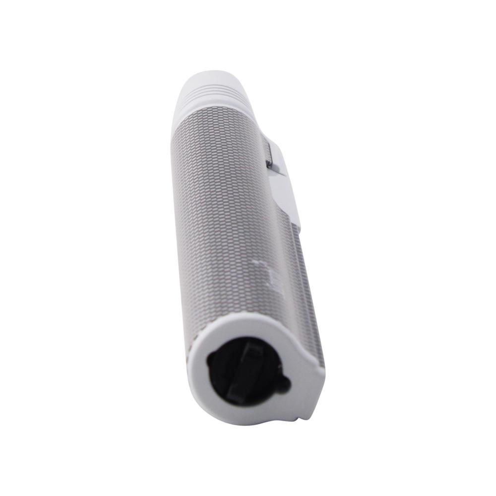Scorch Slim Single Flame Torch Lighter-Silver