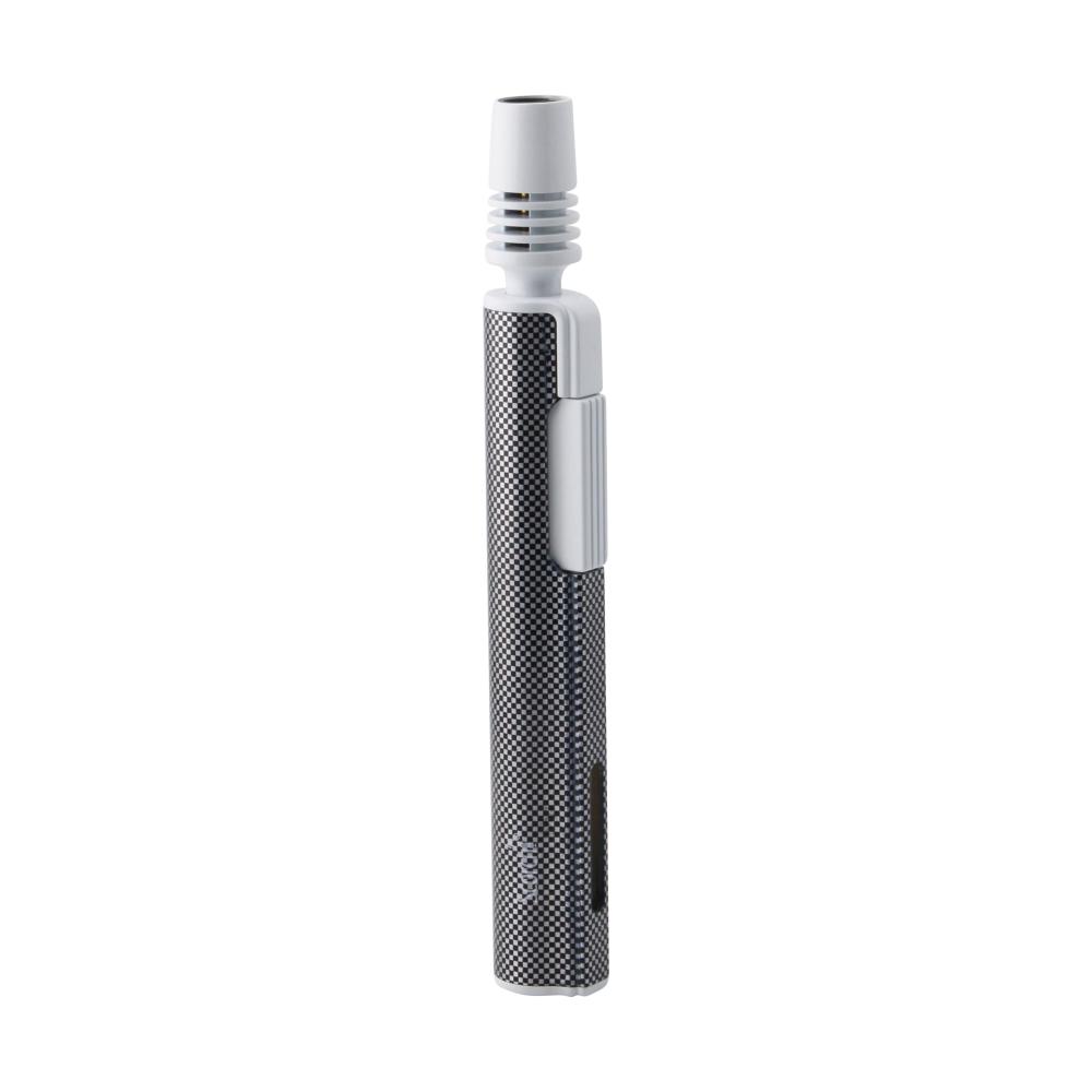Scorch Slim Single Flame Torch Lighter-Silver