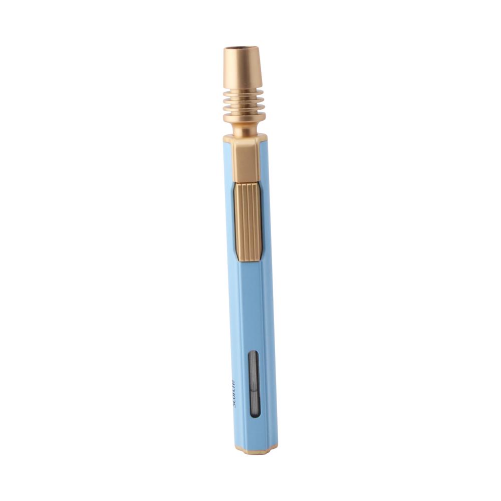 Scorch Slim Single Flame Torch Lighter-Sky Blue