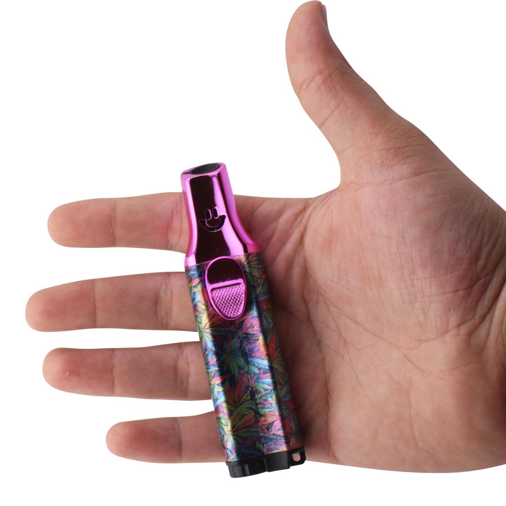 Scorch Smile Torch Lighter Single Flame-Purple