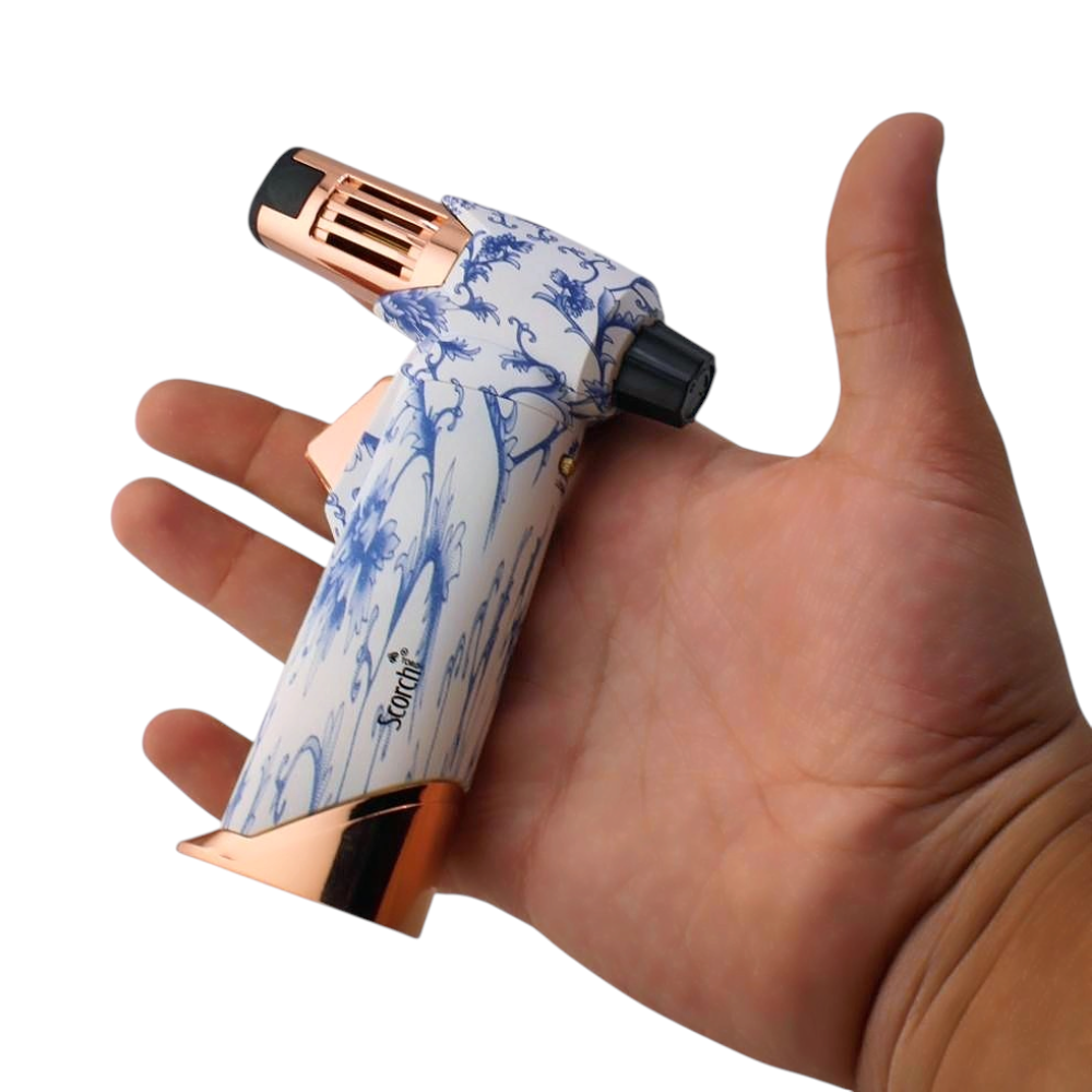 Scorch Torch Lighter 90Deg Turbo-Blue