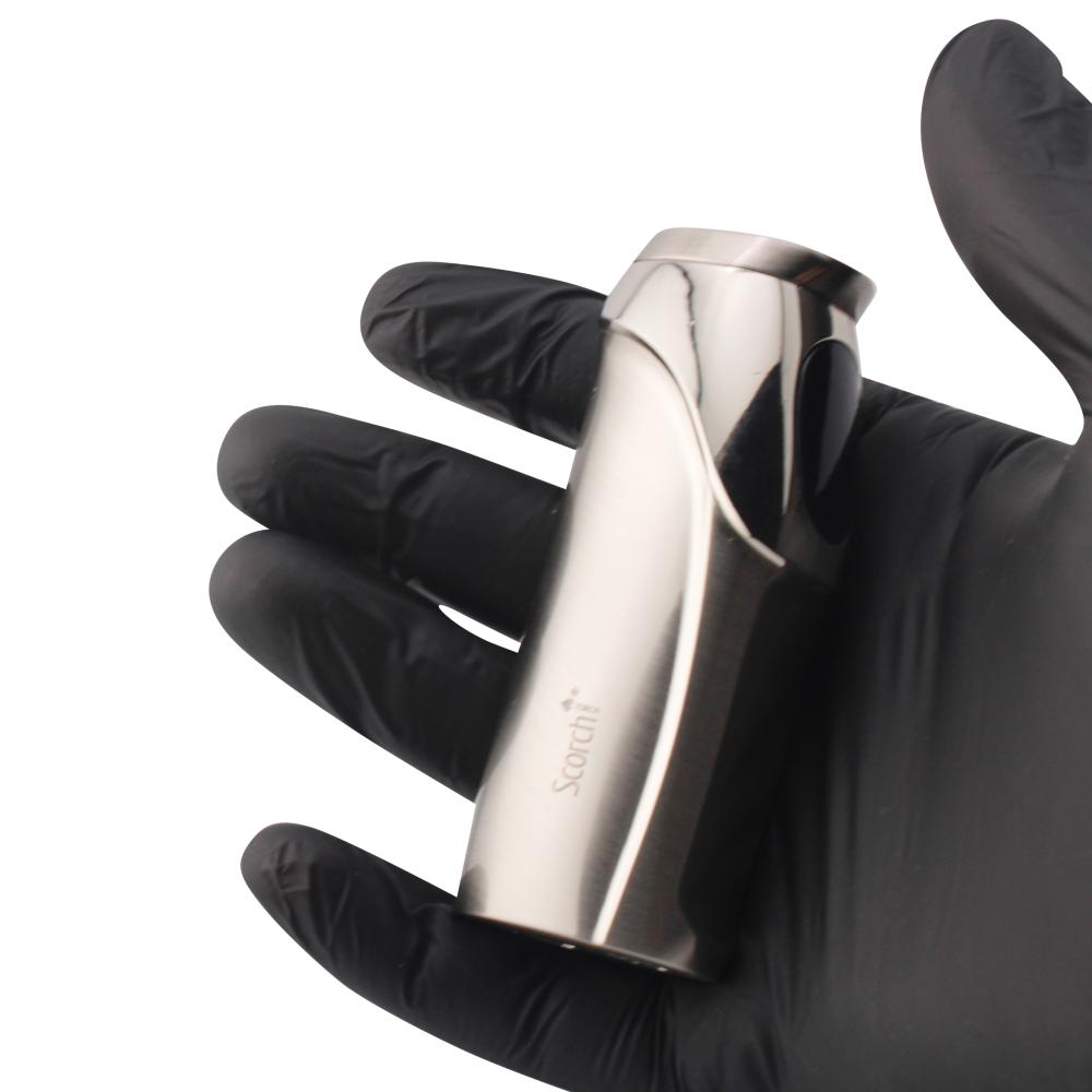 Scorch Torch Triple Jet Blue Flame-Silver