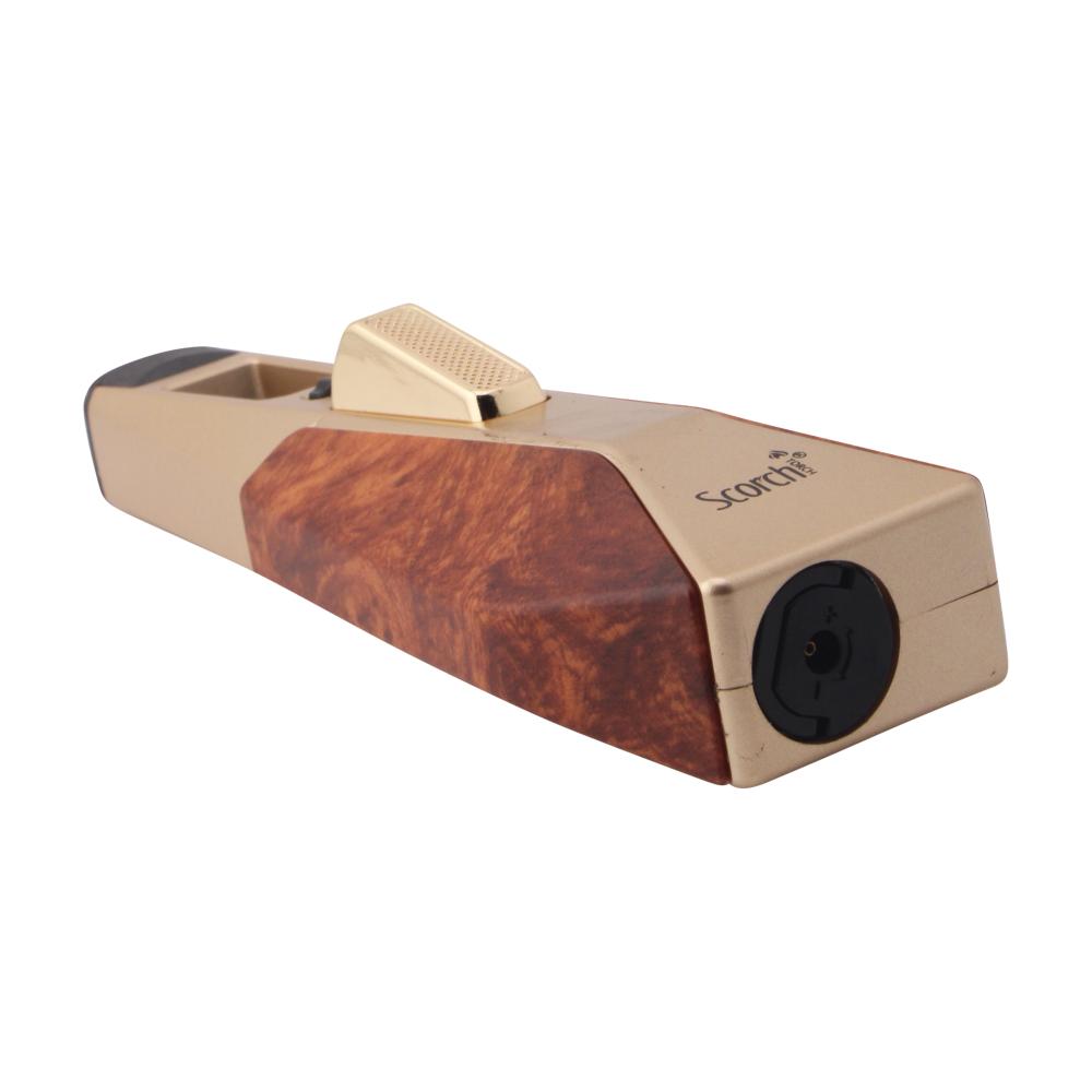 Scorch Trigger Style Torch Lighter Single Flame-Brown
