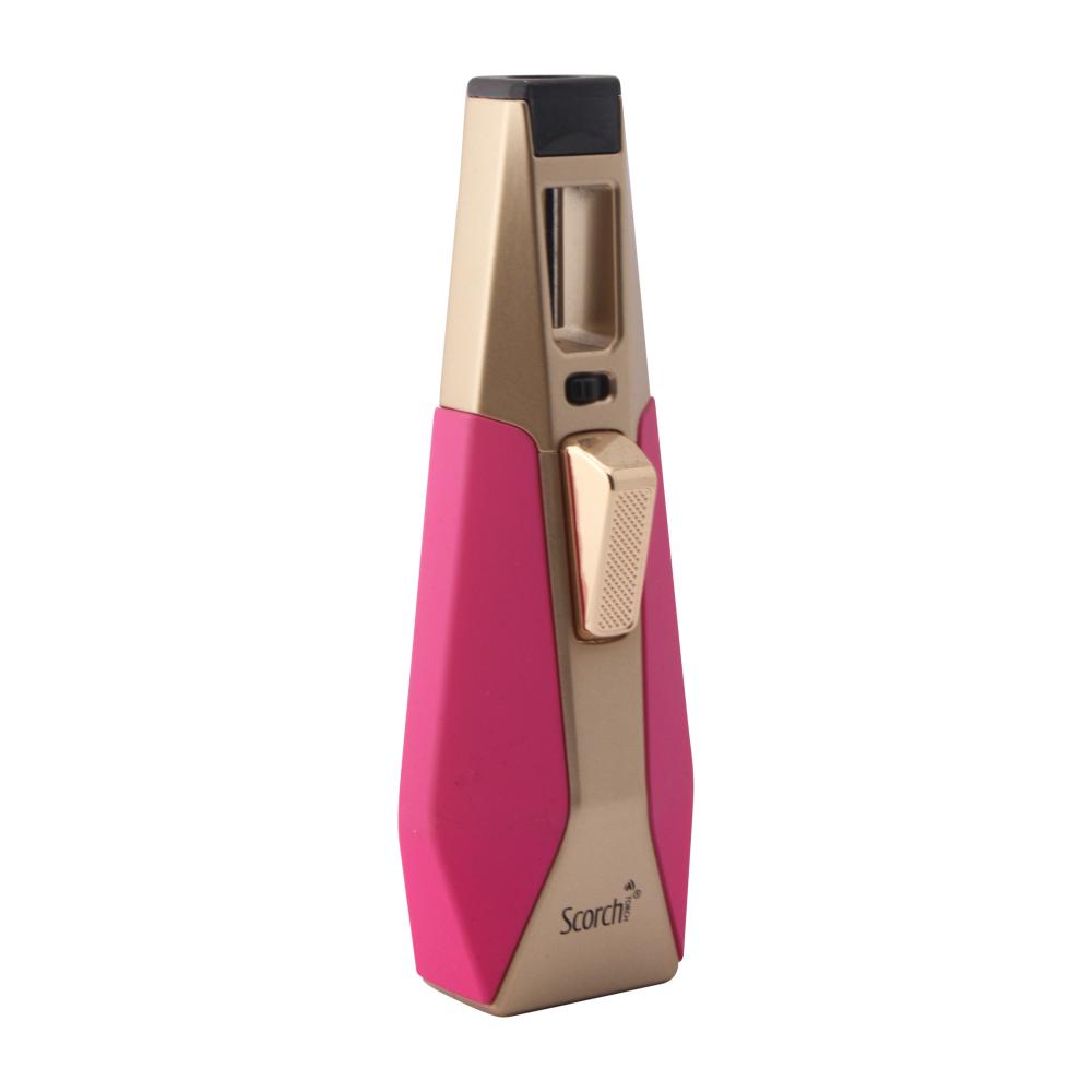 Scorch Trigger Style Torch Lighter Single Flame-Pink
