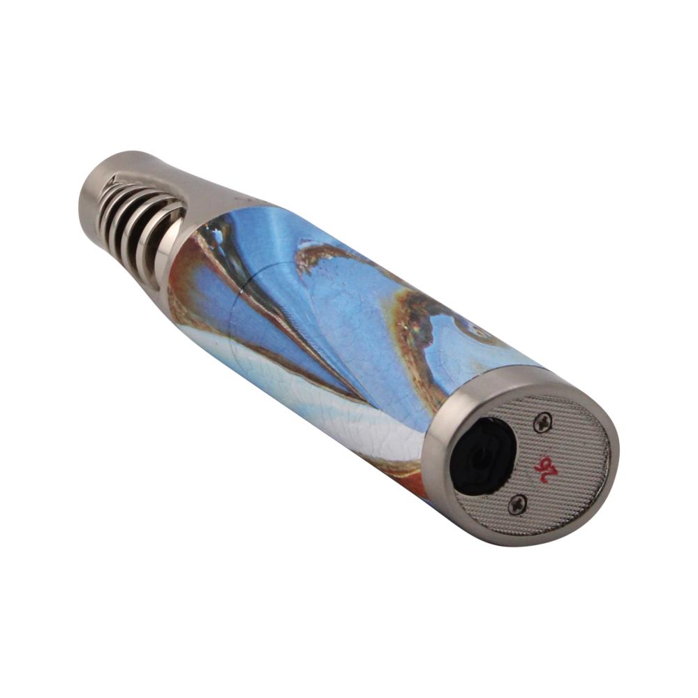Scorch Vento Precision Torch Lighter Single Flame-Blue