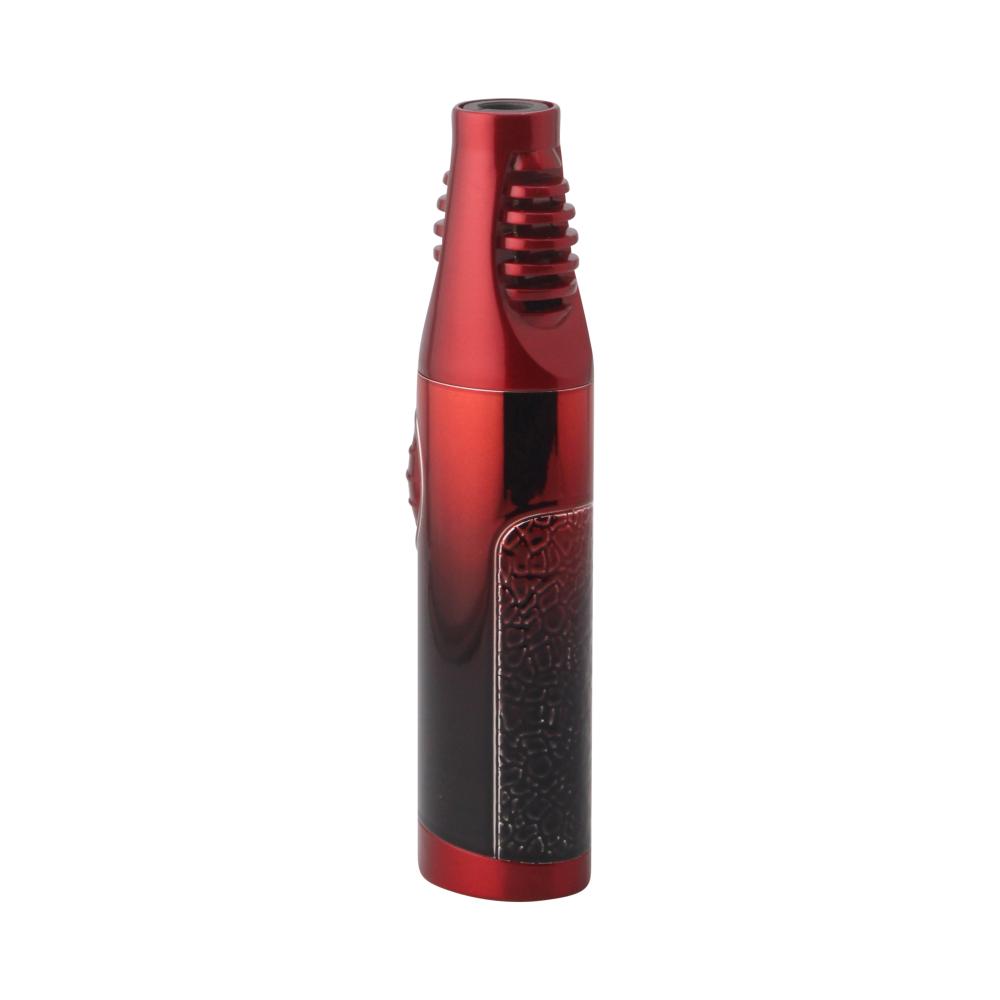 Scorch Vento Precision Torch Lighter Single Flame-Red